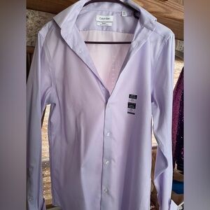 Calvin Klein Lavender Dress Shirt